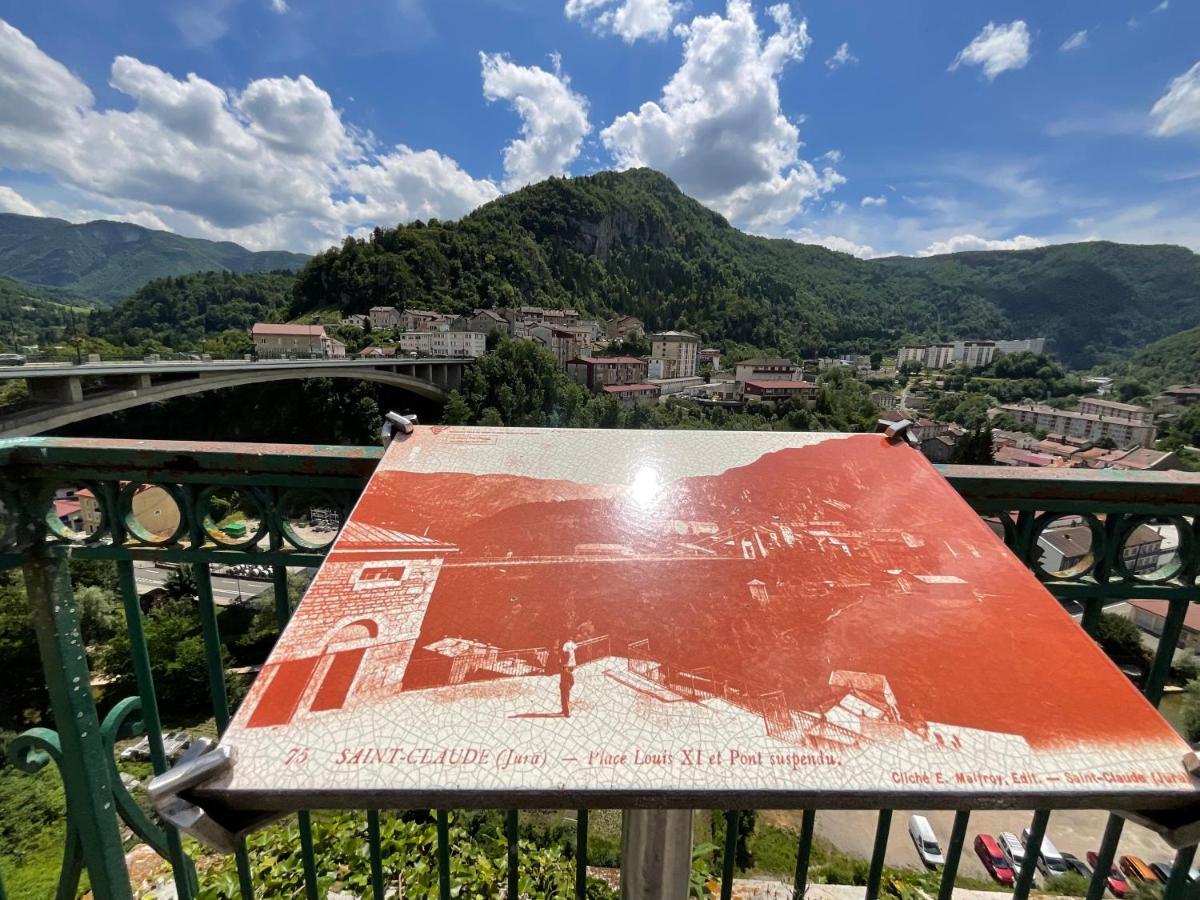 Appartamento La Belle Vue Saint-Claude Esterno foto
