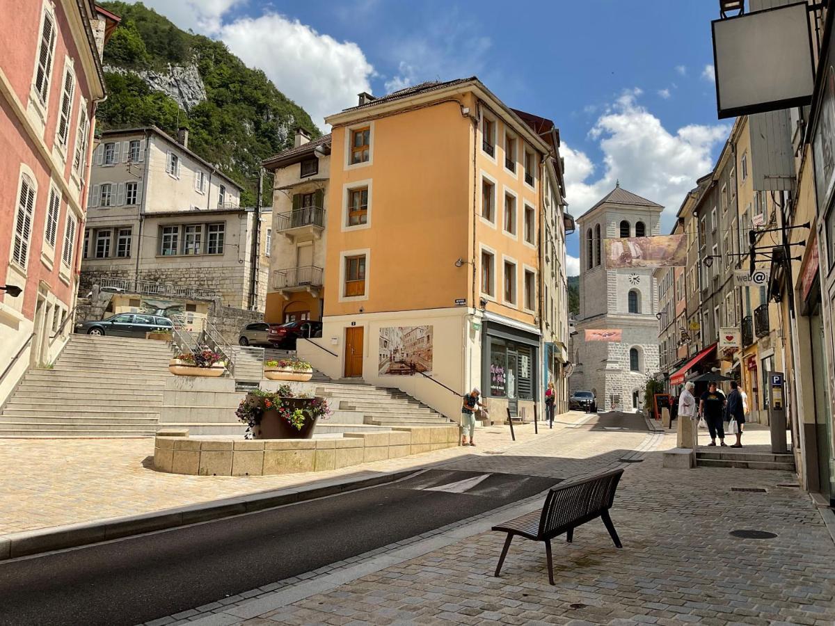 Appartamento La Belle Vue Saint-Claude Esterno foto