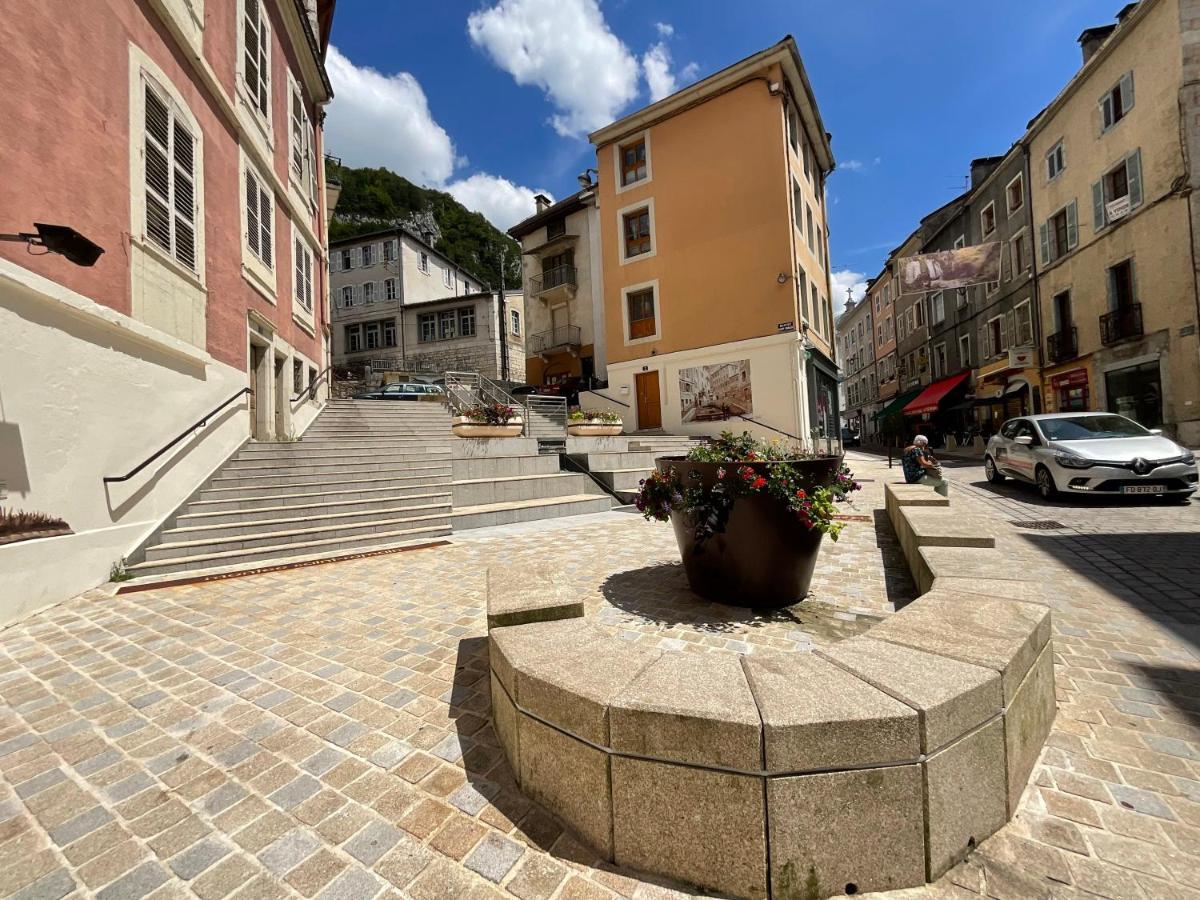 Appartamento La Belle Vue Saint-Claude Esterno foto